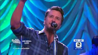 Luke Bryan Hooked On It Live on GMA 2017