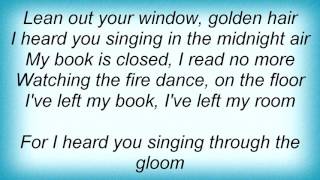 18321 Pink Floyd - Golden Hair Lyrics