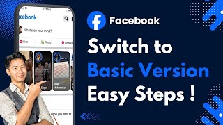 How To Switch To Facebook's Basic Version | Basic Facebook (MBASIC) !