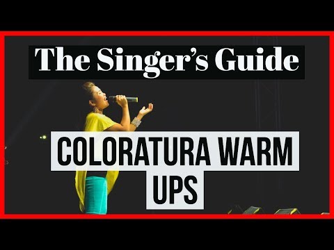 🎶  Coloratura Soprano Vocal Warm Ups | How To Sing High Notes - The Singer's Guide 🎶