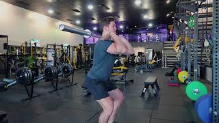 Barbell Front Pause Squat exercise video thumbnail