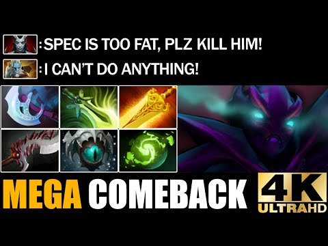 Truly Monster Late Game Spectre VS Phantom Lancer Epic Mega Creeps Comeback Dota 2 Pro Gameplay