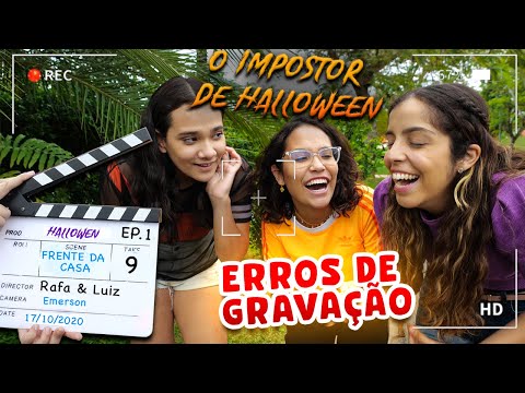 TENTE NÃO RIR IMPOSSÍVEL! - ERROS DE GRAVAÇÃO! - O IMPOSTOR DE HALLOWEEN!