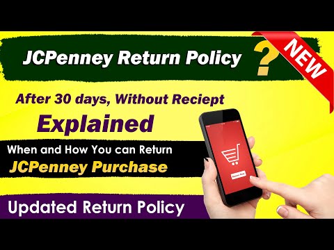Jcpenney Return Policy