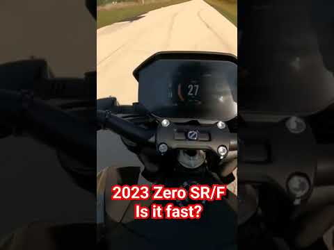 Thumbnail for 0 to 60 | 2023 Zero SR/F #motorcycle #speed #acceleration by Motorcycle