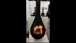 Дизайнерський камін Rocal Drop