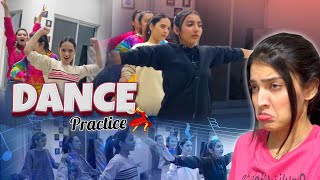 ENGAGEMENT DANCE PRACTISE 💃 | Choreographer Bhi Pareshan 😂 | Rabia Ko Pari Dant 😅