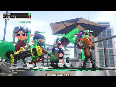 Switch Versus @ The Lab #8 | Astronots vs Splatterhouse 4 - Round Robin - Splatoon 2