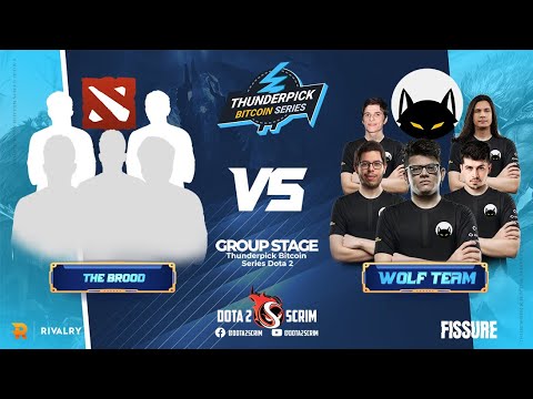 The Brood vs Wolf Team - Thunderpick Bitcoin Series - Group Stage - BO3