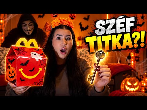 SOHA *ne* bonts ki 🎃HALLOWEENI🎃 HAPPY MEAL menüt hajnali 3-kor!👻👀 | kinyílik a széf?!🔑🗃️