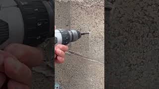 Download lagu How to drill a hole in concrete! #diy  #constructionsupplies #drilling #satisfying #asmr mp3
