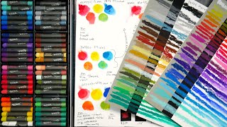 Mont Marte Water-soluble Oil Pastels, How Do they Compare to Pricier Brands?