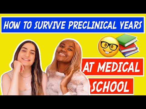 TOP 10 TIPS TO SURVIVE PRE-CLINICAL YEARS AT MEDICAL SCHOOL | Advice From Medical Students