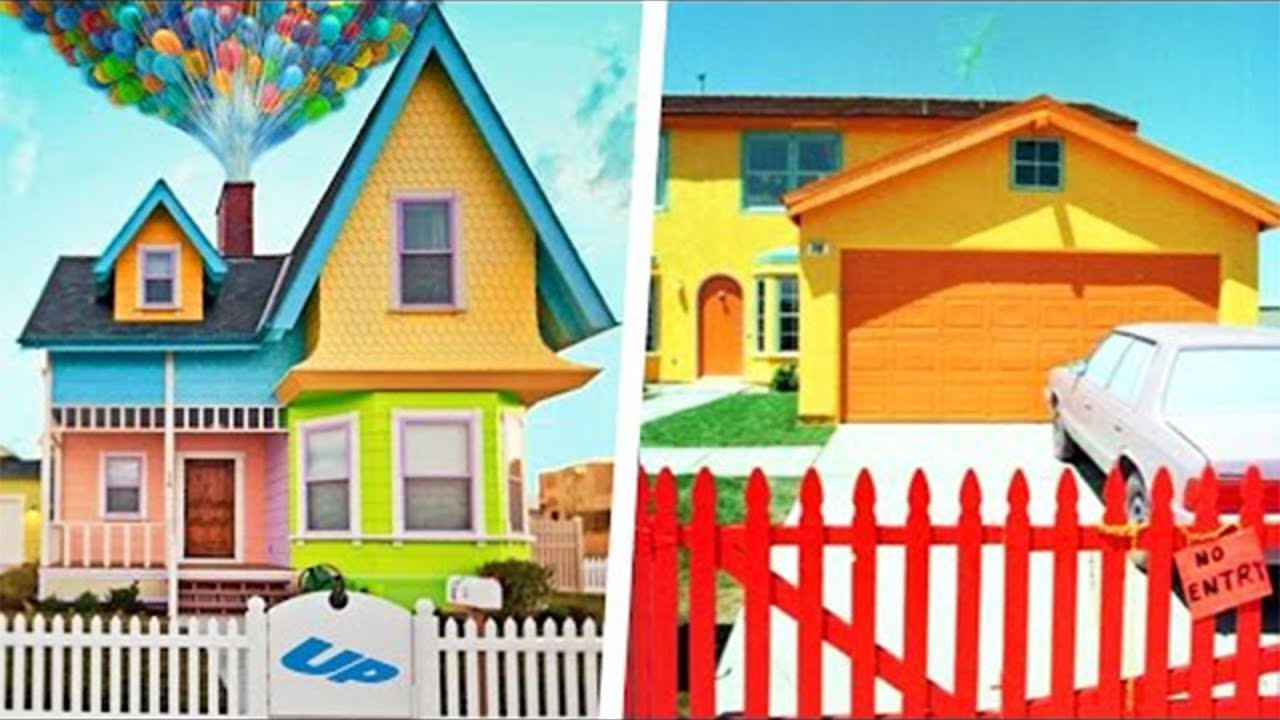 Cartoon Houses Built In Real Life!