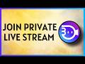 How To Join Private Live Stream On BuzzCast