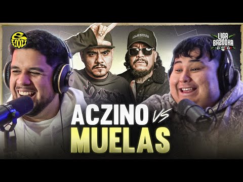 MUELAS VUELVE A CASA A ENSEÑAR COMO SE HACE! - Reacción a ACZINO vs MUELAS DE GALLO - Bazooka MX 
