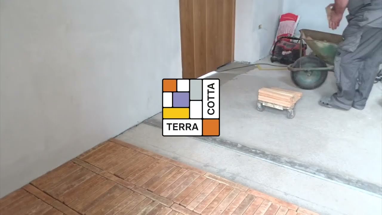Prikaz polaganja opečnih trakov: