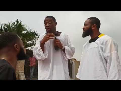 Woli Arole and Lateef his Igbo Apperentice are back again See what he did to a guy in search for job