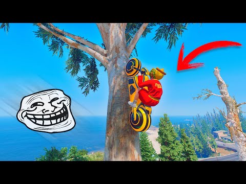 CARRERA TROLL PERO POR PRIMERA VEZ SOY SÚPER INTELIGENTE - GTA 5 ONLINE