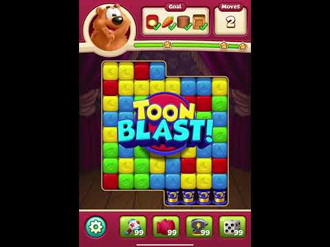 TOON BLAST Levels 3651 - 3657 [No Boosters]