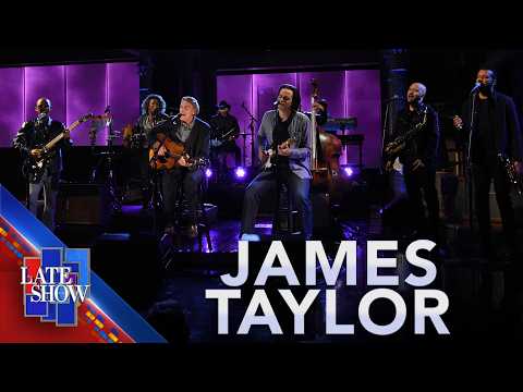 ジェームス・テイラー「Line 'Em Up」 - (LIVE on The Late Show) ("Line 'Em Up" - James Taylor (LIVE on The Late Show))