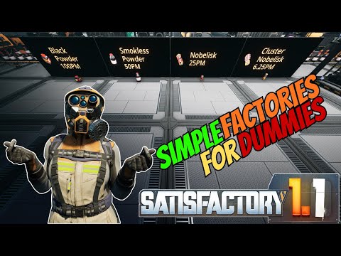 New Players Guide for Simple Factories - EXPLOSIVES!!!