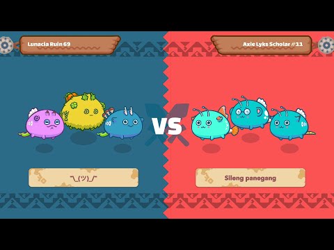 Jumping Poison vs.  Triple Terror Chomp + Bug Signal | Axie Infinity S19