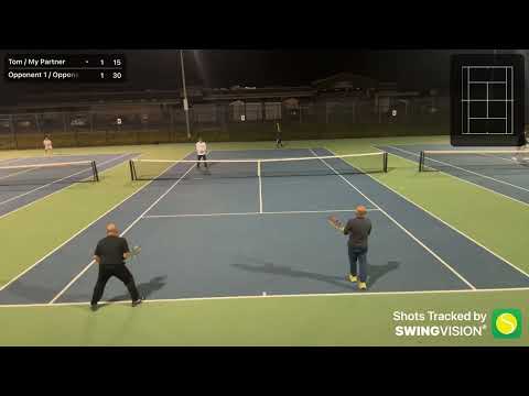 USTA 4.0 40+ Double Match 01/16/26 Set 1 @topspinmywayto4.5 #tennisdoubles 