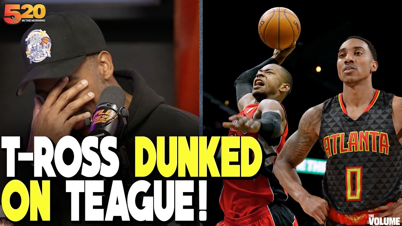 Jeff Teague watches Terrence Ross DUNKING ON HIM + better in-game dunks than Vince Carter?