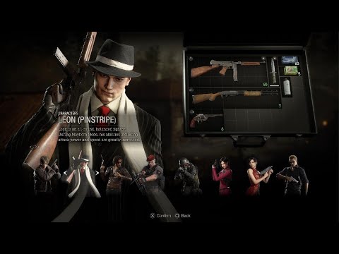 Resident Evil 4 Remake The Mercenaries all characters