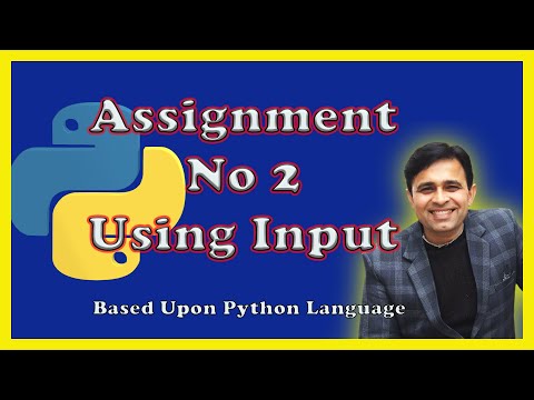 Practice Assignments Based Upon Using Input Basic Calculations In Python Assignment 2