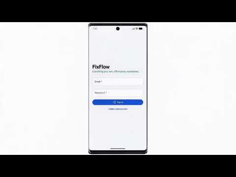 FixFlow: Home Manager video thumbnail