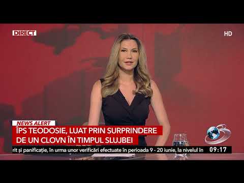 IPS Teodosie, luat prin surprindere de un clovn în timpul slujbei