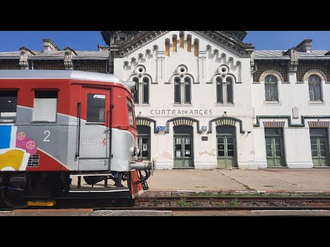 R 9533 (Pitești - Curtea de Argeș) Călătorie cu Malaxa clasa 77 pe magistrala 106