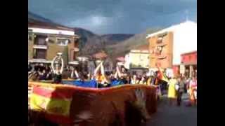 preview picture of video 'Carnaval Losar de la Vera 2014. Los apañaos Natacion sincronizada'