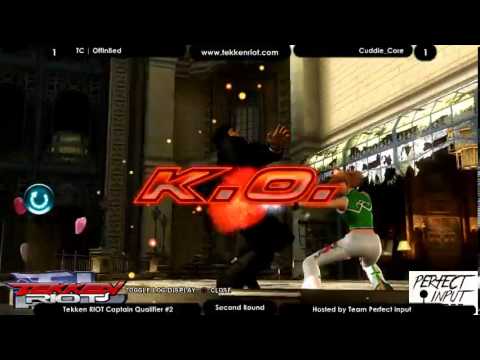 TTT2 - Tekken RIOT Captain Qualifier #2 - Cuddle_Core (Alisa/Ling) vs TC | OffInBed (Jinpachi/Feng)