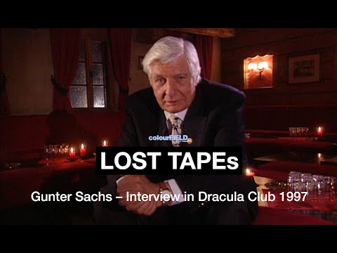 LOST TAPES: Gunter Sachs – Unpublished interview from the Dracula Club (1997)