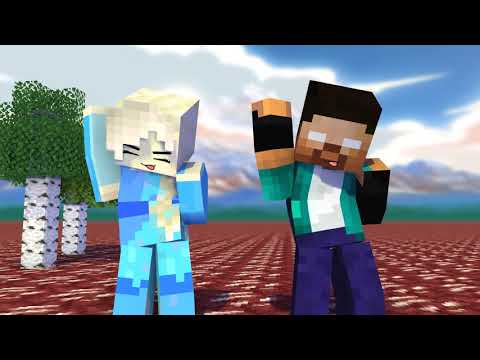 MONSTER SCHOOL:K/DA - POP/STARS XDJAMES AND PRINCESS ELSA - MINECRAFT ANIMATION