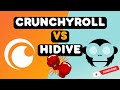 Crunchyroll vs HIDIVE | What's The BEST Anime Platform | SubculturedTV