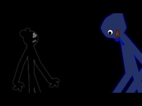 Huggy Wuggy Vs Amanda the Adventure Monster(Stick nodes animation)