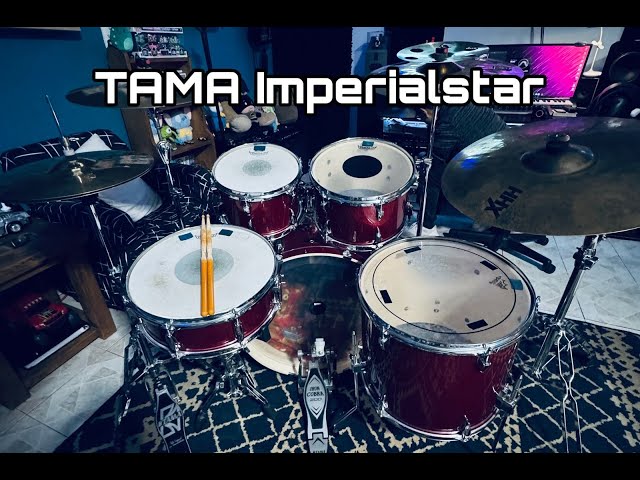 Vídeo relacionado con Tama IE50H6W-HLB Imperialstar Hairline Blue - Set de batería