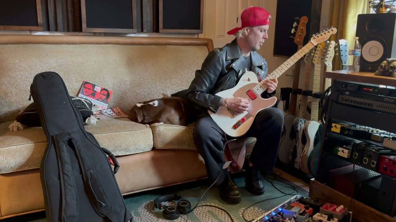 John 5 - In studio - Working on new material - YouTube