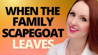 When The Family Scapegoat Leaves The Toxic Family