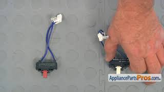 How to: Whirlpool/KitchenAid/Maytag Broken Belt Switch W10847984