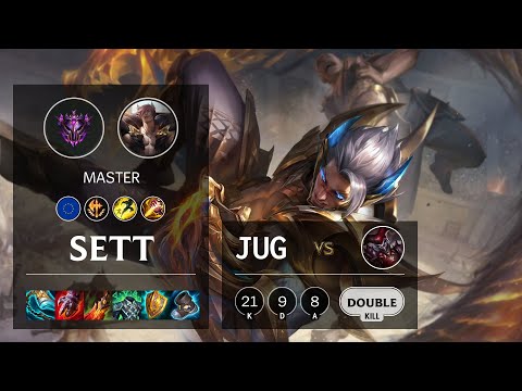 Sett Jungle vs Shaco - EUW Master Patch 11.11