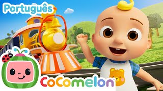 ⭐NOVO⭐ Trem Choo Choo | CoComelon Brasil | Músicas Infantis e Desenhos Animados em Português