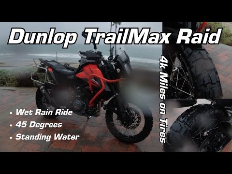 Dunlop TrailMax Raid Wet Weather Ride 45 Degrees | Perfect Traction