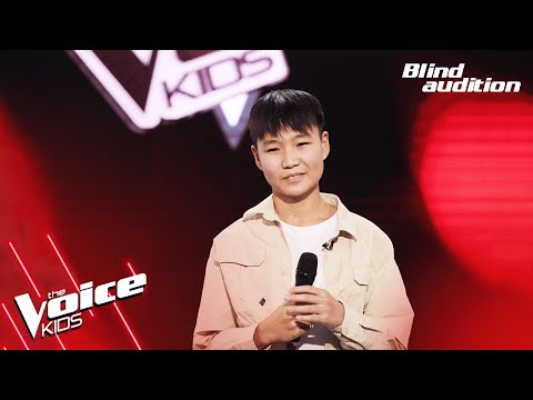 Garidkhuu.B - "Zuud" - Blind Audition - The Voice Kids Mongolia 2024