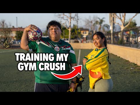 I TRAINED MY GYM CRUSH