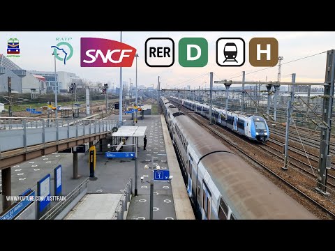Train of Paris RER - D/Transilien Ligne - H | Just Train